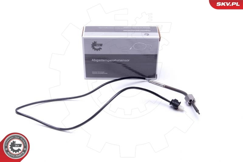 Sensor, exhaust gas temperature